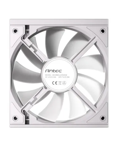 Antec C120 ARGB Case per computer Ventilatore 12 cm Bianco 3 pz