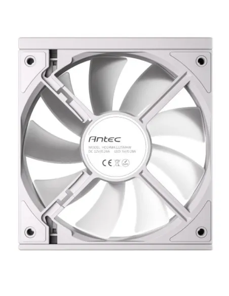 Antec C120 ARGB Case per computer Ventilatore 12 cm Bianco 3 pz