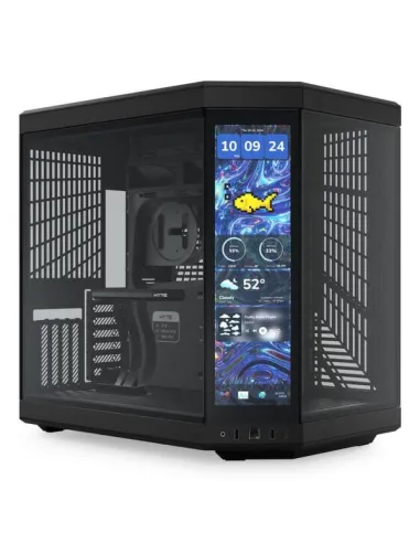 Hyte Y70 Midi Tower Touch Infinite - Pitch Black