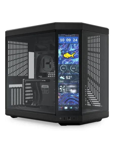 Hyte Y70 Midi Tower Touch Infinite - Pitch Black