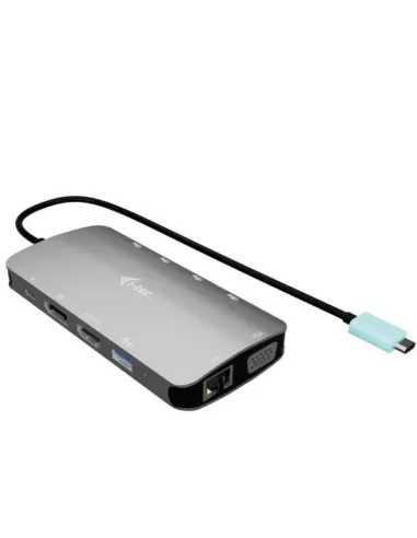 DOCKING USB-C METAL NANO 3X DISPLAY