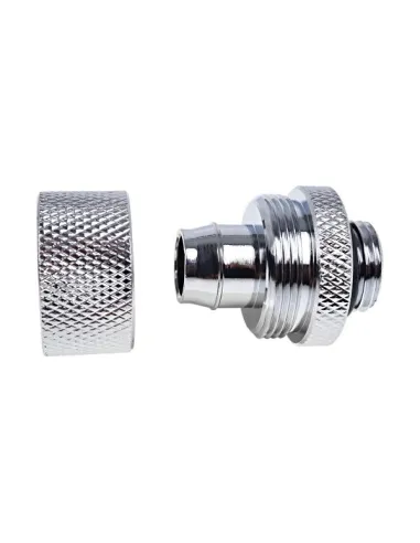 Alphacool Eiszapfen 16/10 mm Anschraubtülle G1/4, 6-Pack - chrome