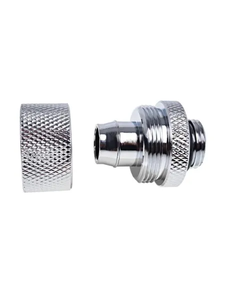 Alphacool Eiszapfen 16/10 mm Anschraubtülle G1/4, 6-Pack - chrome
