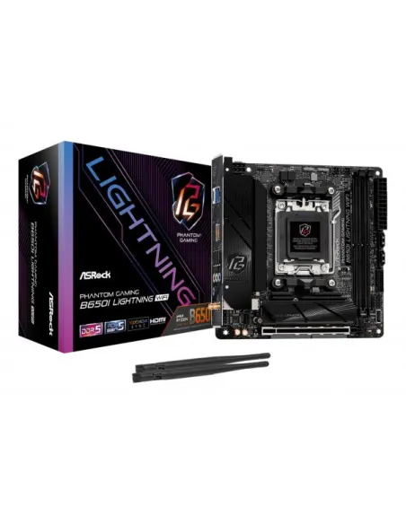 ASRock B650I Lightning WiFi, AMD B650 Mainboard - Sockel AM5, DDR5