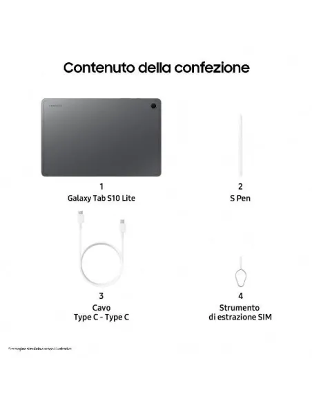 GALAXY TAB S10 LITE 5G 128GB EE