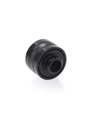 Alphacool Eiszapfen Pro Anschluss 16mm Hardtube Fitting G1/4, 6-Pack - schwarz