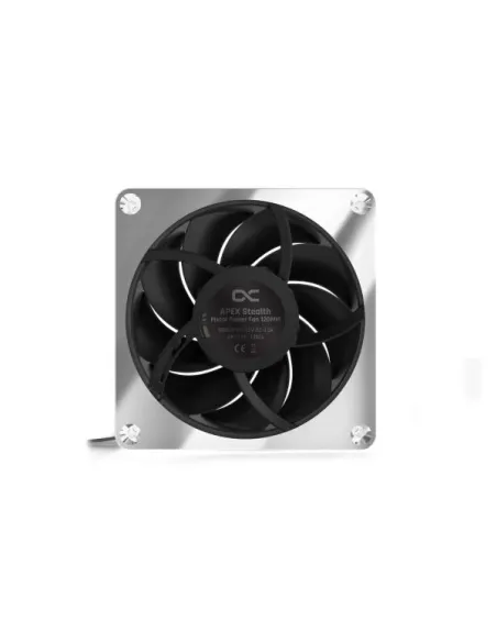 Alphacool Apex Stealth Metall Power Lüfter 120 mm, 3.000 U/min - chrome