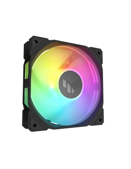 ASUS TUF Gaming TR120, PWM ARGB Lüfter 3er Pack - 120mm, schwarz
