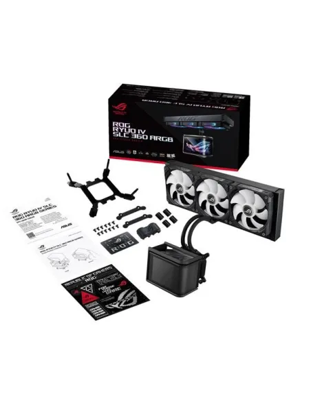ASUS ROG Ryuo IV SLC 360 ARGB AiO Wasserkühlung - 360mm, schwarz
