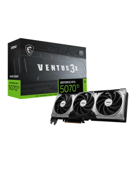 MSI GeForce RTX 5070 Ti Ventus 3X OC, 16384 MB GDDR7