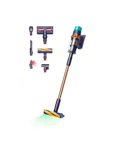 Dyson Gen5detect Batteria Secco HEPA Senza sacchetto Blu, Rame