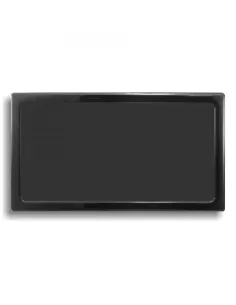 Demciflex Staubfilter 240mm x 120mm - schwarz/schwarz