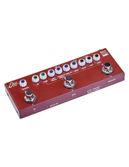Multieffetto chitarra Eko 16100460 BAIO A Red