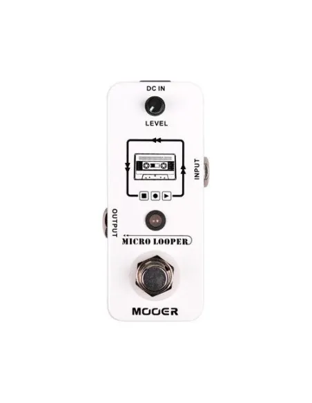 Multieffetto chitarra Mooer Micro Looper White