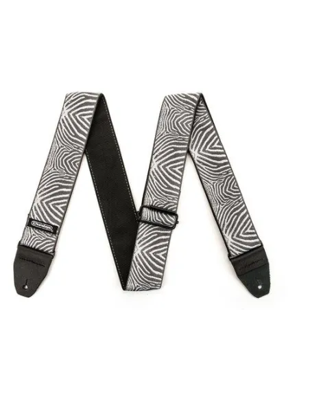 Tracolla chitarra Dunlop D6722 JACQUARD Zebra Cadabra