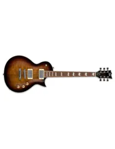 Chitarra elettrica Esp Ltd EC SERIES Ec 256Fm Dark brown sunburst