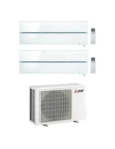 Condizionatore dual Mitsubishi KIRIGAMINE Style Msz Ln Bianco perla