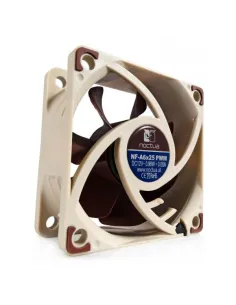 Noctua NF-A6x25 PWM Case per computer Ventilatore 6 cm Beige, Marrone 2