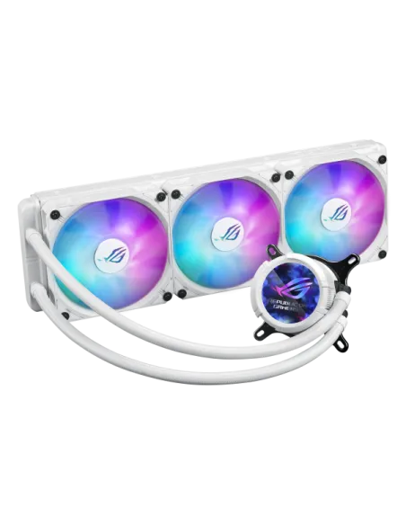 ASUS ROG Strix LC III 360 ARGB LCD Komplett-Wasserkühlung - 360mm - weiß
