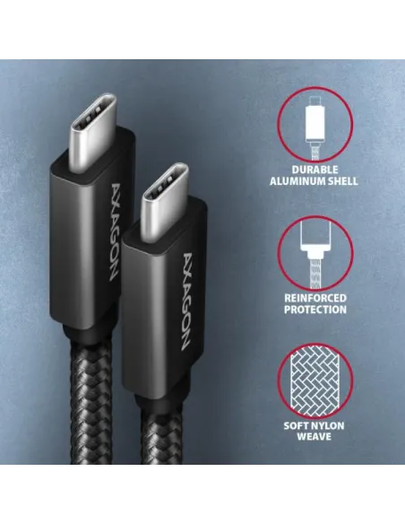 AXAGON BUCM32-CM15AB USB-C 3.2 zu USB-C 3.2 - Ladekabel, Datenübertragung