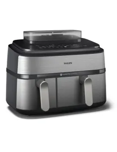 Philips Serie 5000 Airfryer doppio cestello con vapore, Friggitrice