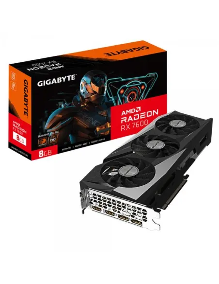 GIGABYTE Radeon RX 7600 Gaming OC, 8192 MB GDDR6