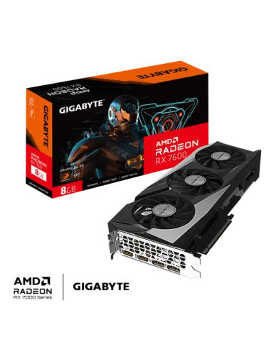 GIGABYTE Radeon RX 7600 Gaming OC, 8192 MB GDDR6