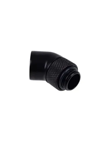 Alphacool Eiszapfen Adapter 45 Grad G1/4 Zoll AG auf G1/4 Zoll IG - drehbar, schwarz