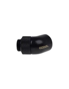 Alphacool Eiszapfen Adapter 45 Grad G1/4 Zoll AG auf G1/4 Zoll IG - drehbar, schwarz 2