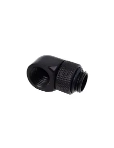 Alphacool Eiszapfen Adapter 90 Grad G1/4 Zoll AG auf G1/4 Zoll IG - drehbar, schwarz 2