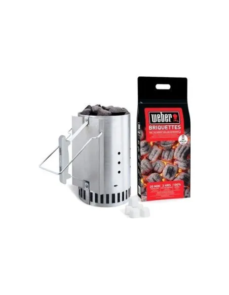 Accenditore barbecue Weber 17631 Rapid Fire Silver