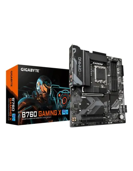 Gigabyte B760 Gaming X e' una scheda madre su base Intel con supporto per processori con socket 1700. Supporta fino a 4 slot di