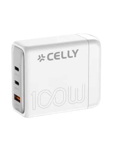 Celly PS3GAN100WWH Caricabatterie per dispositivi mobili Universale