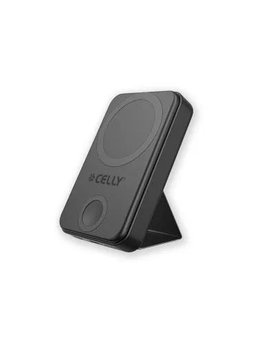 Celly MAGPBW10000BK batteria portatile 10000 mAh Carica wireless Nero