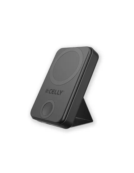 Celly MAGPBW10000BK batteria portatile 10000 mAh Carica wireless Nero