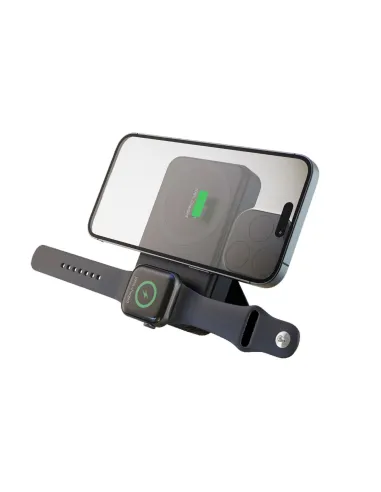 Celly MAGPBW10000BK batteria portatile 10000 mAh Carica wireless Nero