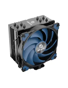 Akasa AK-CC4021HP01V1 sistema di raffreddamento per computer Processore Raffreddatore d'aria 12 cm Alluminio, Nero, Blu 1 pz 2