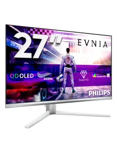 Philips Evnia 8000 27M2N8500 00 Monitor PC 67,3 cm (26.5") 2560 x 1440 Pixel Quad HD QD-OLED Bianco 2