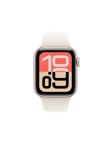 Apple Watch SE (3nd generation) SE 3 GPS 40mm Cassa Alluminio Galassia con Sport Band Galassia - M L