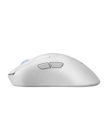 ASUS ROG Keris II Ace Wireless AimPoint White mouse Gaming Mano destra RF Wireless + Bluetooth + USB Type-A Ottico 42000 DPI