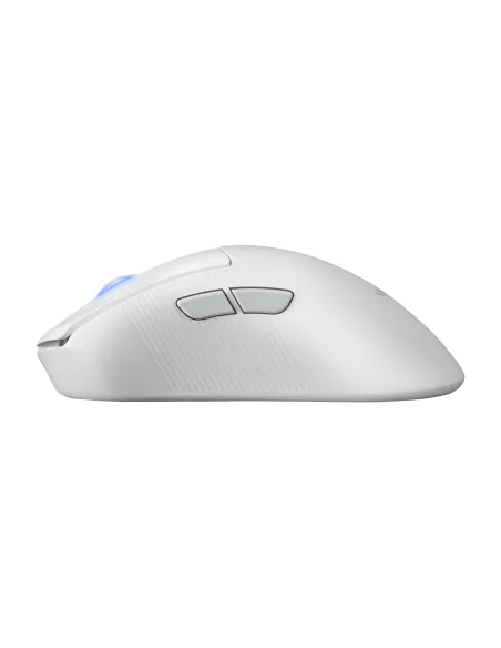 ASUS ROG Keris II Ace Wireless AimPoint White mouse Gaming Mano destra RF Wireless + Bluetooth + USB Type-A Ottico 42000 DPI