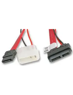 Akasa 40cm SATA cable f slimline opticals 0,4 m 2