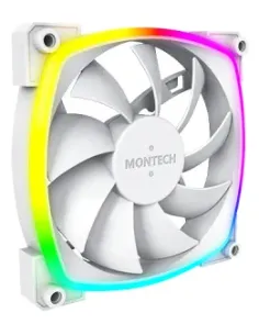 Montech AX120 PWM Case per computer Ventilatore 12 cm Bianco 3 pz