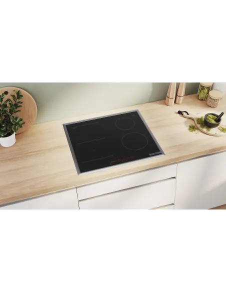 Bosch Serie 6 PVS645HB1E Piano cottura a induzione 60 cm CombInduction Nero