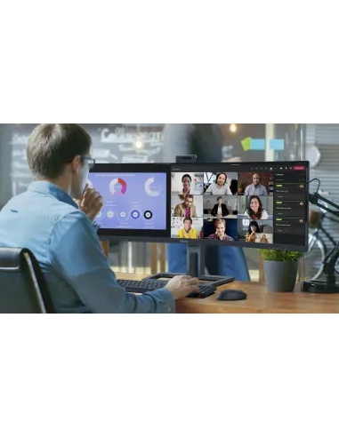 Philips Serie 6000 45B1U6900CH 00 Monitor PC 113 cm (44.5") 5120 x 1440 Pixel UltraWide Dual Quad HD LED Nero