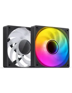 Jonsbo SL-120BR sistema di raffreddamento per computer Case per computer Ventilatore 12 cm Nero, Bianco 1 pz