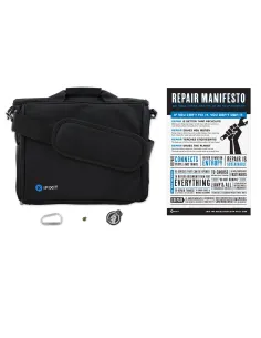iFixit IF145-461-1 Cassetta degli attrezzi Tessuto, Poliestere Nero