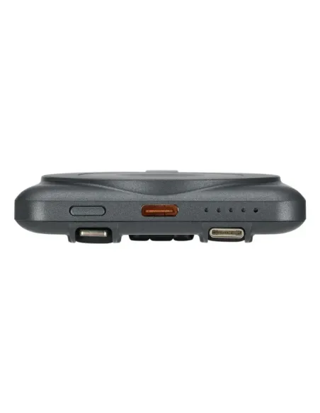 Rivacase VA2607 batteria portatile Polimeri di litio (LiPo) 5000 mAh Carica wireless Nero, Grigio