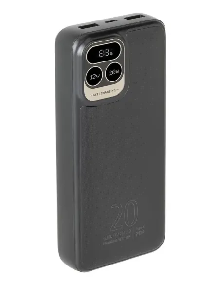 Rivacase VA2521 batteria portatile Polimeri di litio (LiPo) 20000 mAh Grigio