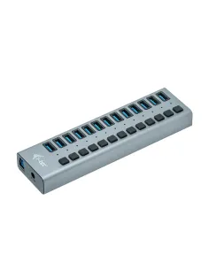 i-tec U3CHARGEHUB13 Caricabatterie per dispositivi mobili Universale Grigio AC Interno 2